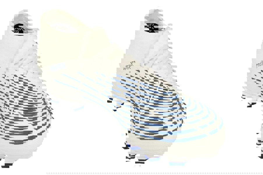 Adidas Predator Edge.2 Mg Mens Football Boots  GW6146 - White Blue White Gw6146 - Photo 3