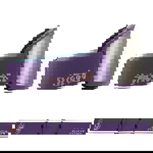 Dragon DX3 PLUS OTG - Deep Plum with Lumalens Silver Ionized & Lumalens Violet Lens