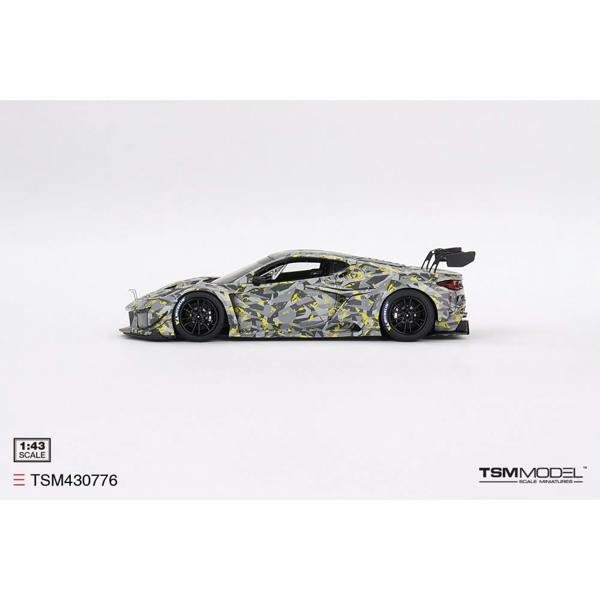 MCSlots Chevrolet Corvette Z06 GT3.R 2022 Sebring Test Car 1:43 Scale TSM430776