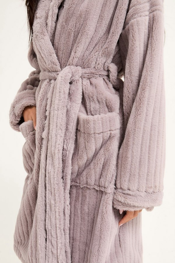 Cloud Dressing Gown in Mink - Wholesale - Robes