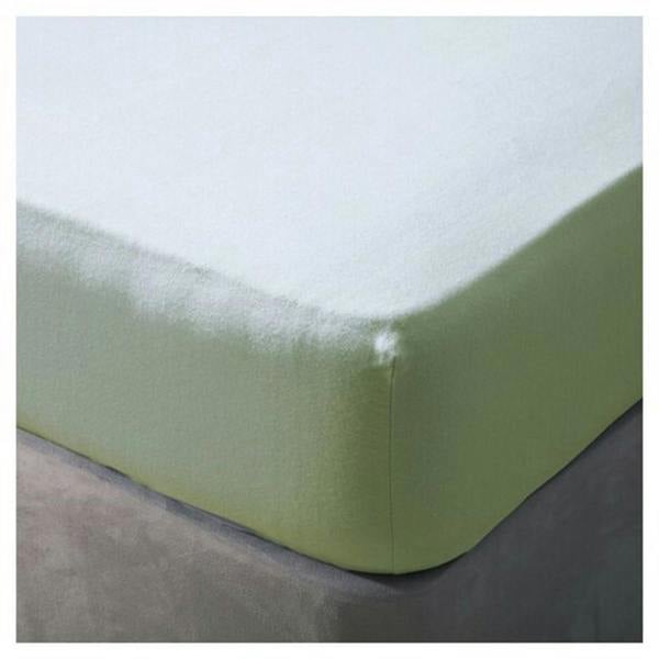 Belledorm Cotton Fitted Sheet - Apple Green - 