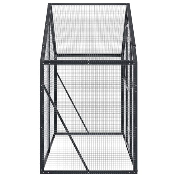 Berkfield Aviary Anthracite 179x100x185 cm Aluminium