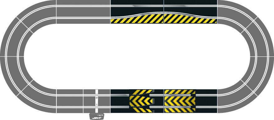 Scalextric Jump & Side Swipe Accessory Pack