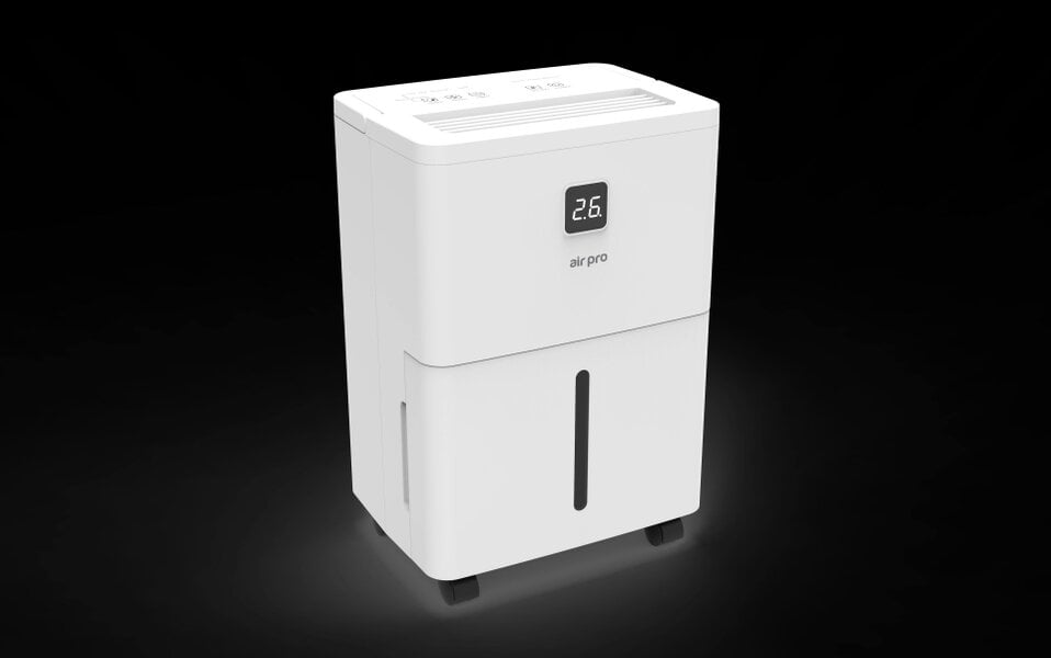 Air Pro 6L/Day Dehumidifier for Home, Portable Damp & Mould Remover