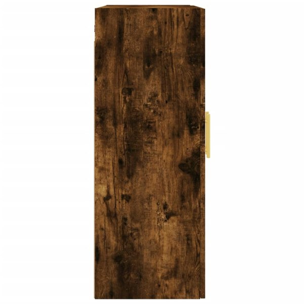 Berkfield Wall Mounted Cabinets 2 pcs Smoked Oak 69.5x34x90 cm