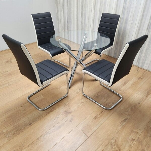 Kosy Koala Dining Table Set with 4 Chairs Dining Room and Kitchen table set of 4