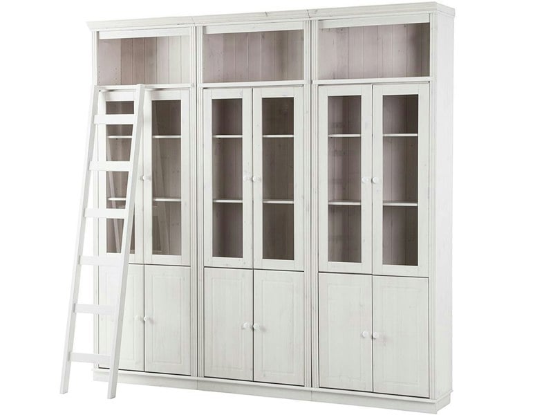 Dorel Home Anita Wall Unit C white lacquer
