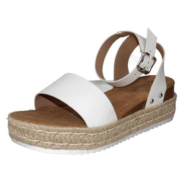 Savannah Ladies Savannah Ankle Strap Wide Fit Sandals F12042
