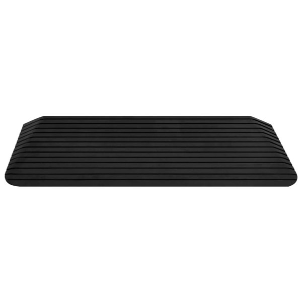 Berkfield Threshold Ramps 2 pcs 110x41x5 cm Rubber