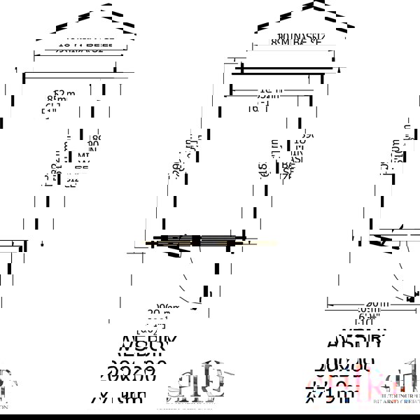 Shire Avesbury(Pembrook) 7x7 Log Cabin 19mm interlock  Cladding - Best Shed