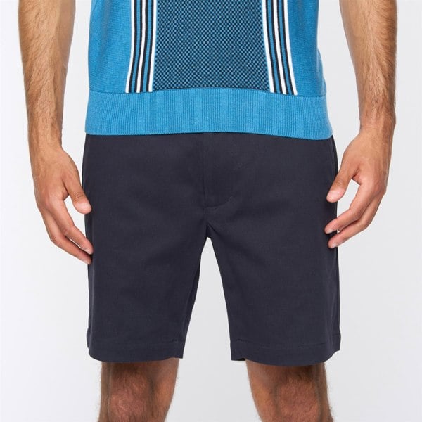 Gabicci V54GV01 Mens Cooper Stretch Twill Shorts Gabicci Vintage - NAVY
