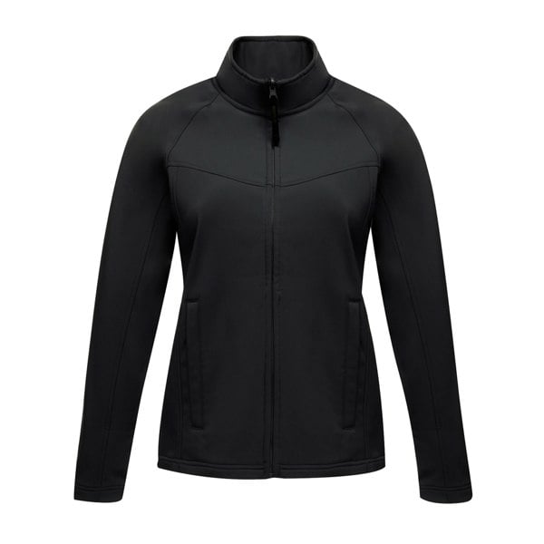 Regatta Womens/Ladies Uproar Softshell Jacket (Water Repellent & Wind Resistant) - All Black