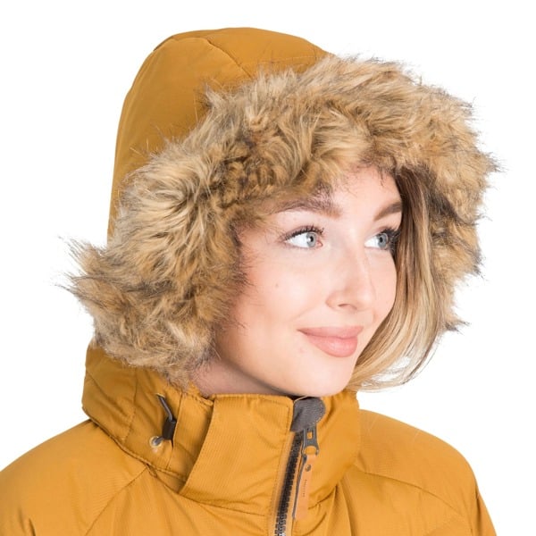 Trespass Women's Nadina Waterproof Padded Jacket - Golden Brown