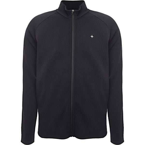 Stone Island Mens Cardigan In Black
