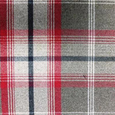 Trinity fabric close-up in Rosso