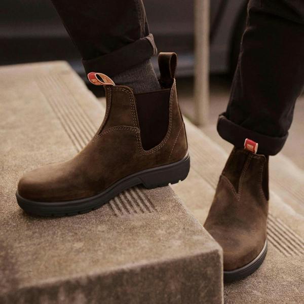Rossi Boots Rossi 303 Endura Tan Brown Leather Chelsea Boots