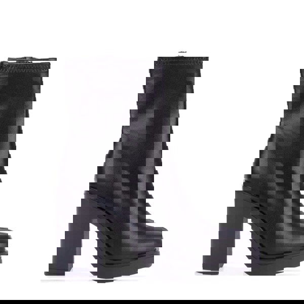 Steve Madden Women's Mesmerize Block Heel Ankle Boots - Black