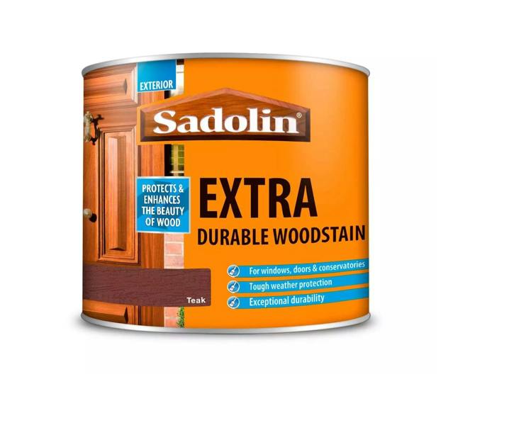 Sadolin Extra Durable Woodstain Teak 500ml