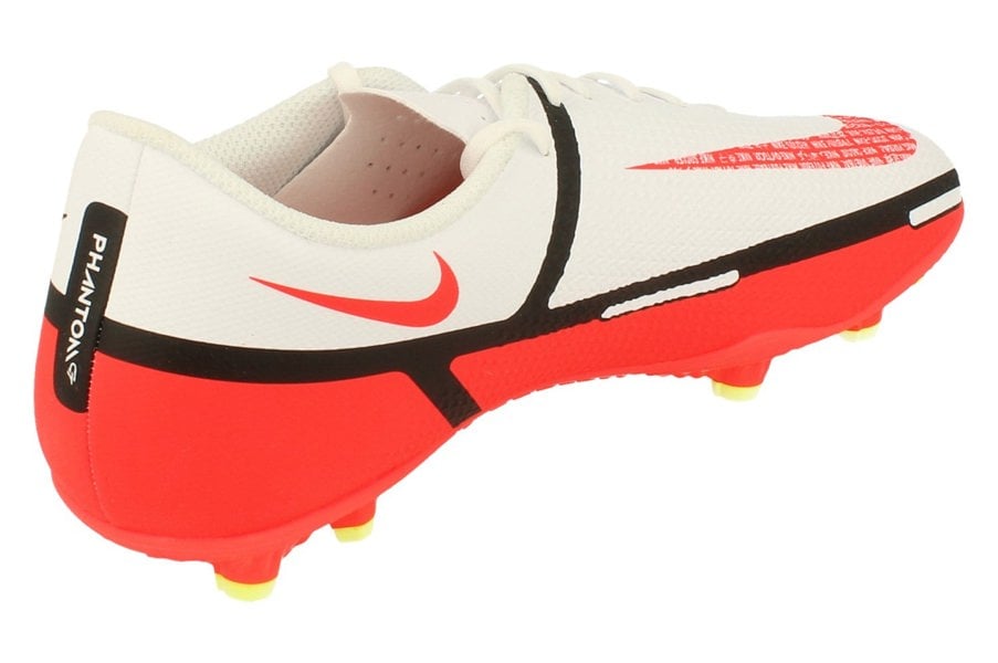 Nike Phantom Gt2 Club Fg/Mg Mens Football Boots Da5640  167 - White Bright Crimson Volt 167 - Photo 2