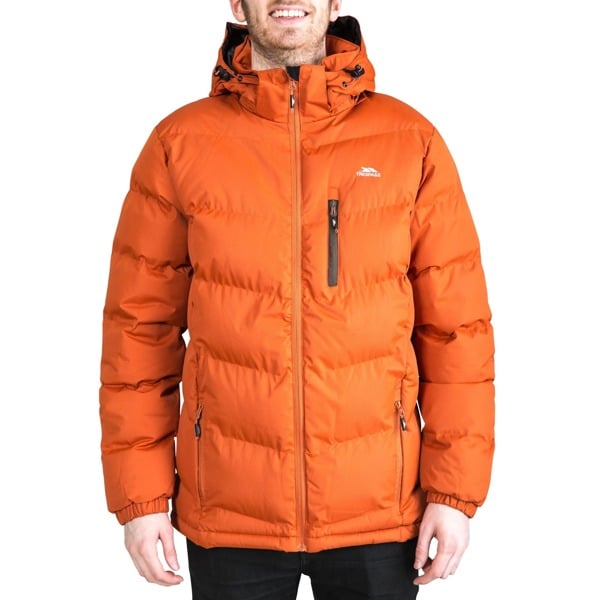 Trespass Men's Blustery Padded Jacket - Burnt Orange