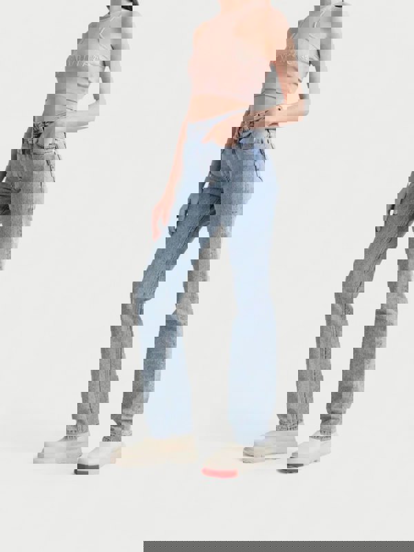 Off-White Logo Patch Ribbed Vest Top