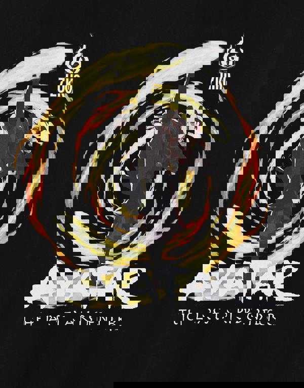 Avatar: The Last Airbender Mens Black Zuko Fire Short Sleeved T-Shirt