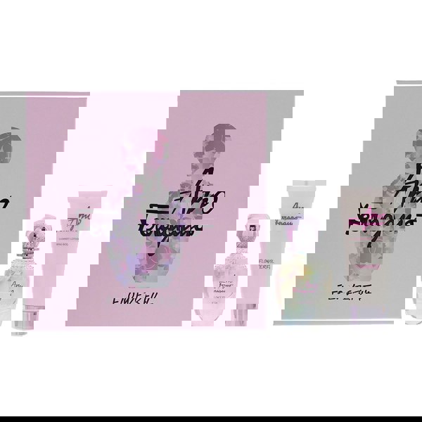 Salvatore Ferragamo Amo Flowerful 2 Piece Gift Set: Eau De Toilette 50ml - Body Lotion 100ml