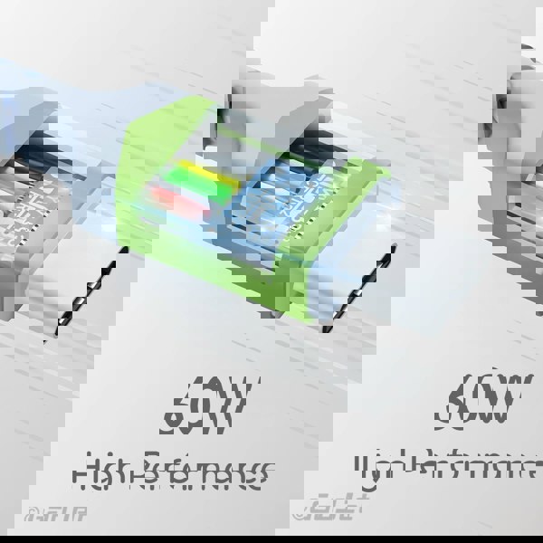 GadJet 2m USB-C to USB-C Cable + USB-A Adapter
