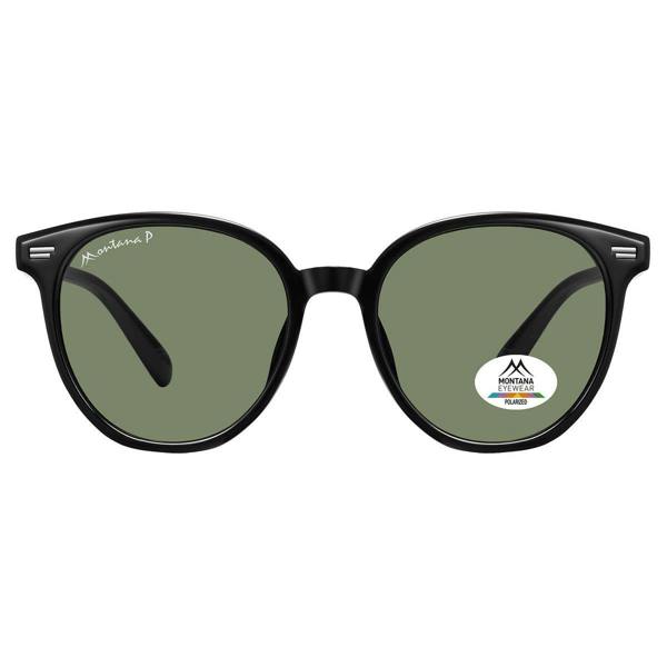 Montana Sunglasses MP182 A Black Green Polarized