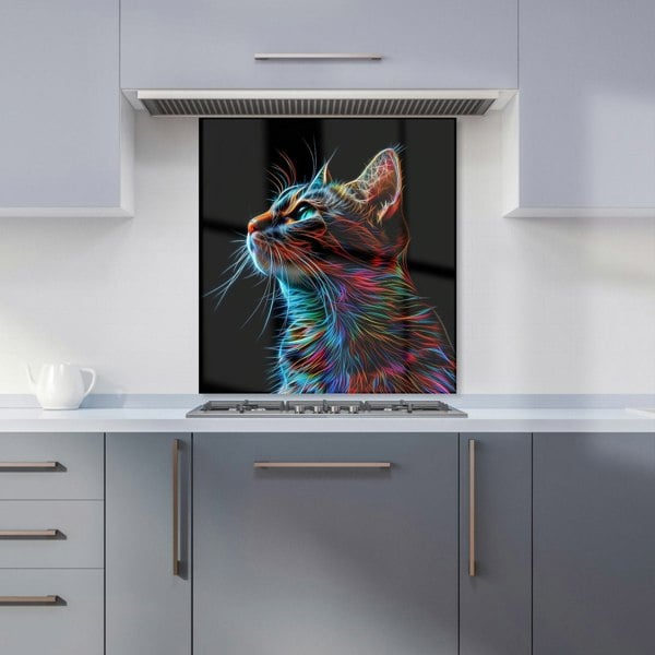 Warren Reed - Designer Electric Cat Whiskers Kitchen Splashback