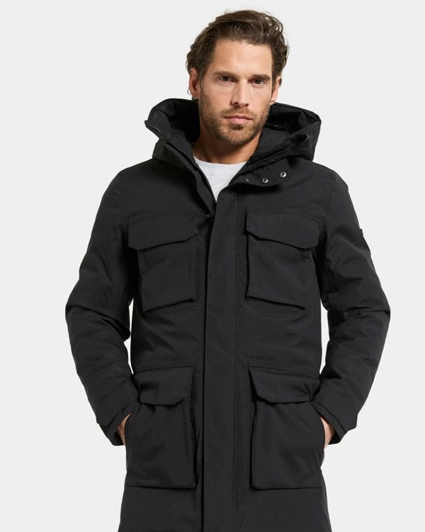 Didriksons Aiden Mens Parka - Black 060