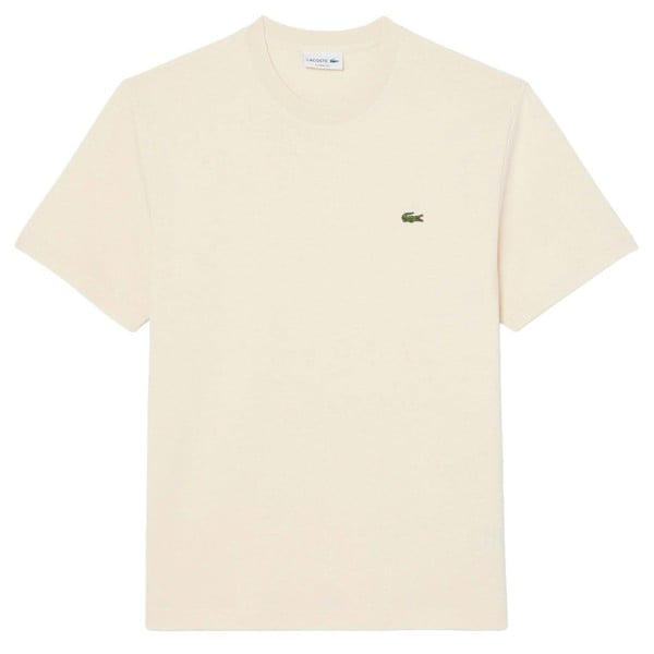 Lacoste TH7318 Classic Fit Cotton T-Shirt - Natural Clair