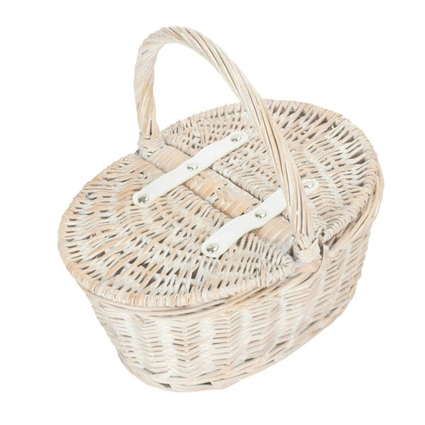 Wicker Picnic Baket with Lining