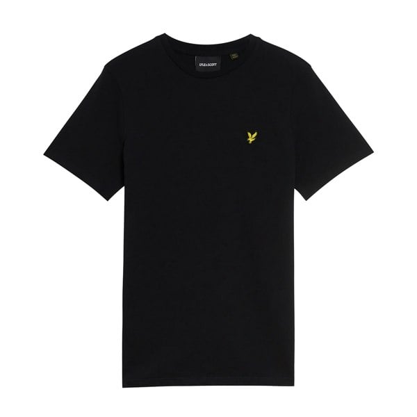 Lyle & Scott Mens Pique T-Shirt - Jet Black