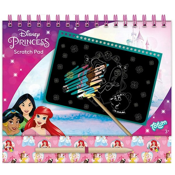 Totum Disney Princess scratch book