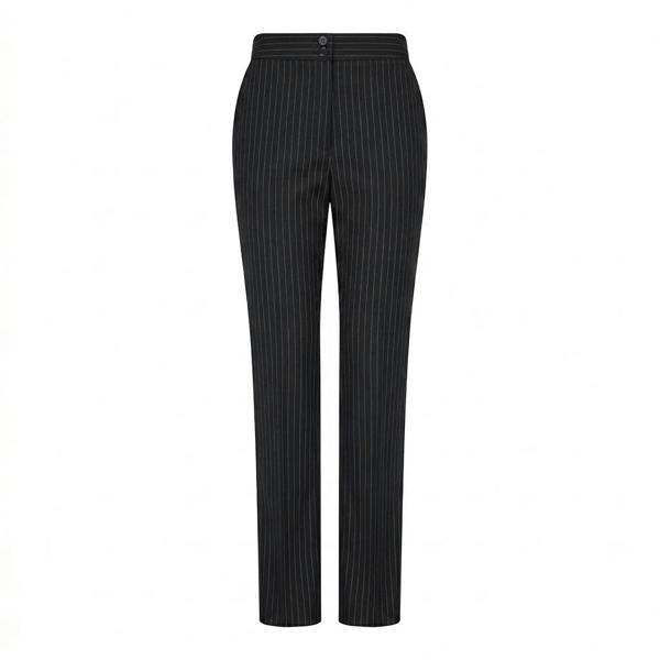TPW-38 - Women's 3 Piece Black Pinstripe Suit - TruClothing.com - 7