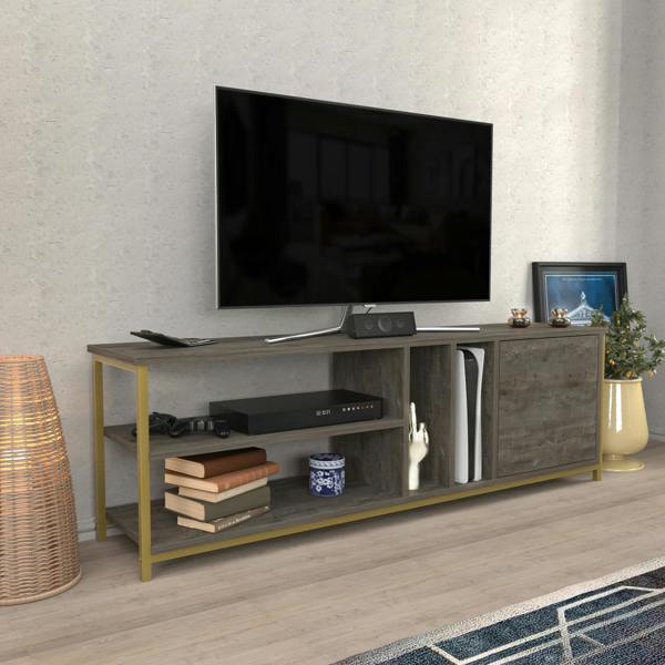 Decorotika Oneida Modern Tv Stand TV Cabinet for TV's up to 72"