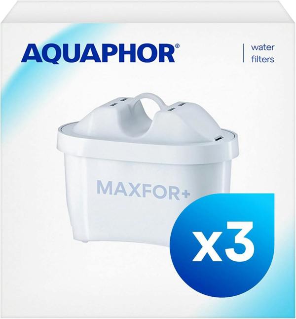 AQUAPHOR 3.8L Lago Black with 3 x 200 litre Maxfor+ Filter