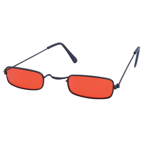 Bristol Novelty Unisex Adults Dracula Shades - Black/Red - 