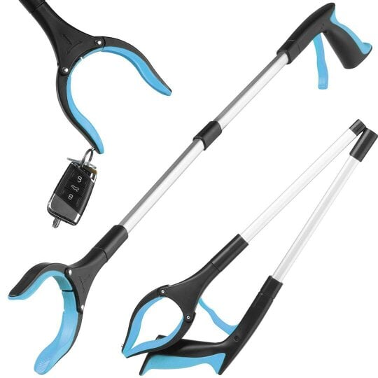 Havendro Reacher Grabber Tool - Long Reach Litter Picker Pick Up Mobility Tool