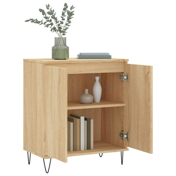 Berkfield Sideboard Sonoma Oak 60x35x70 cm Engineered Wood