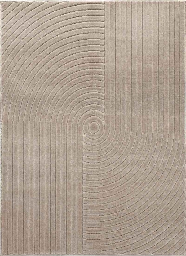 Malmo Knot Rug – Textured Striped Design