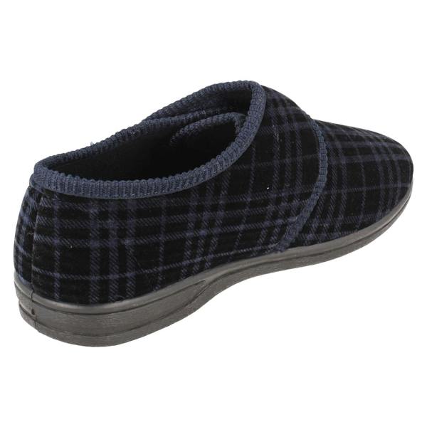Rosebank Mens Rosebank Extra Wide Fit Indoor Slippers Dan