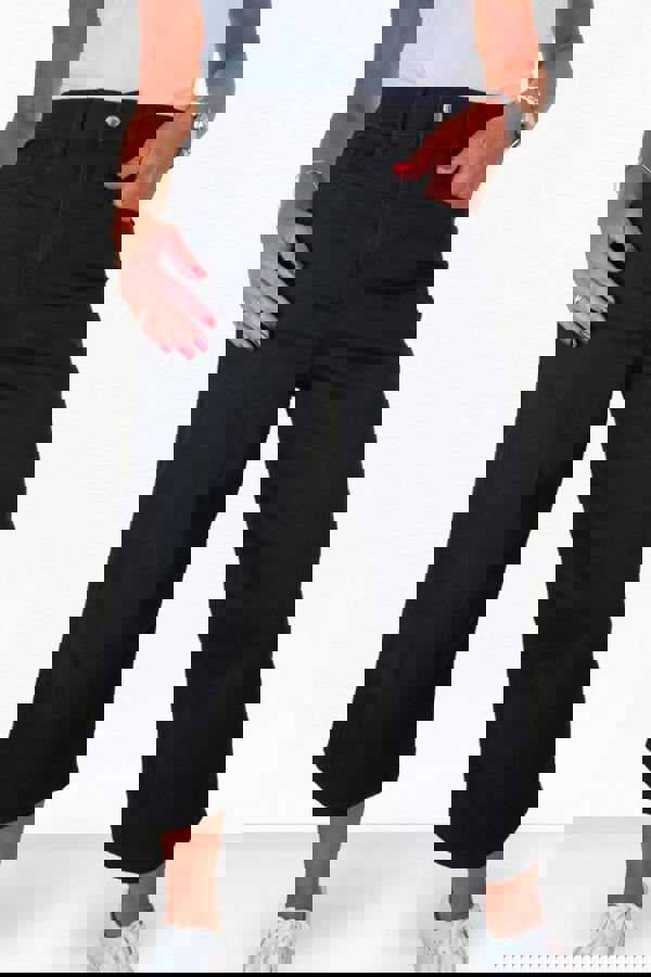 Paulo Due Womens High Waist Wide Leg Denim Culotte Jeans