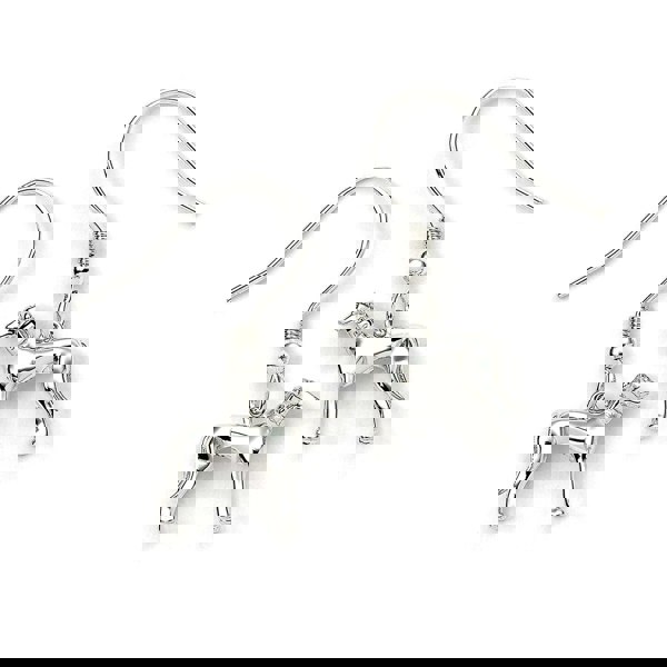 Greyhound Silver Earrings - MYLEE London