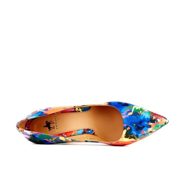 Embassy London Emily - Summer Colours - Women's pointy 4 inch multicolour leather pump