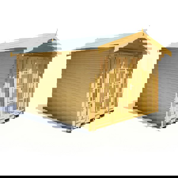 Shire 12x10 Epping log cabin 28mm Cladding - Best Shed