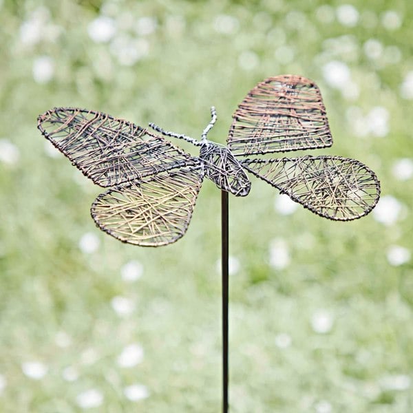 Paper High Anima Metal Butterfly Garden Stake Decoration