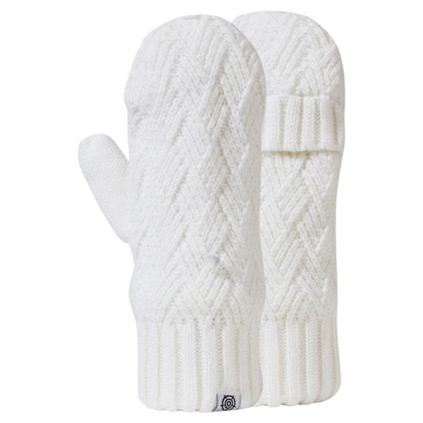 TOG24 Unisex Adult Britton Lined Mittens - Off White