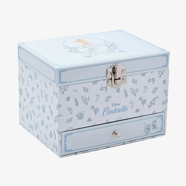 T. H. Baker Disney Cinderella Pastel Princess Musical Jewellery Box DI2338
